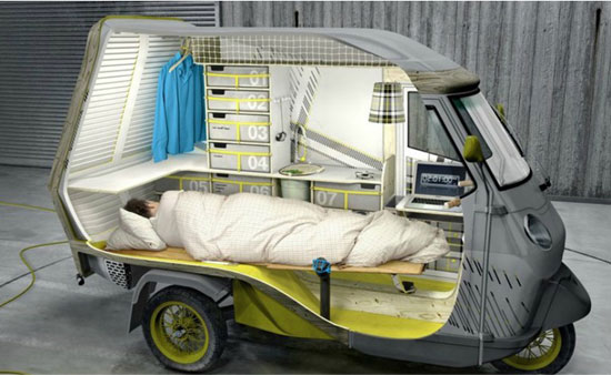 三轮房车:小空间 大用途